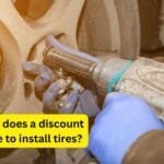 How much does a discount tire charge to install tires